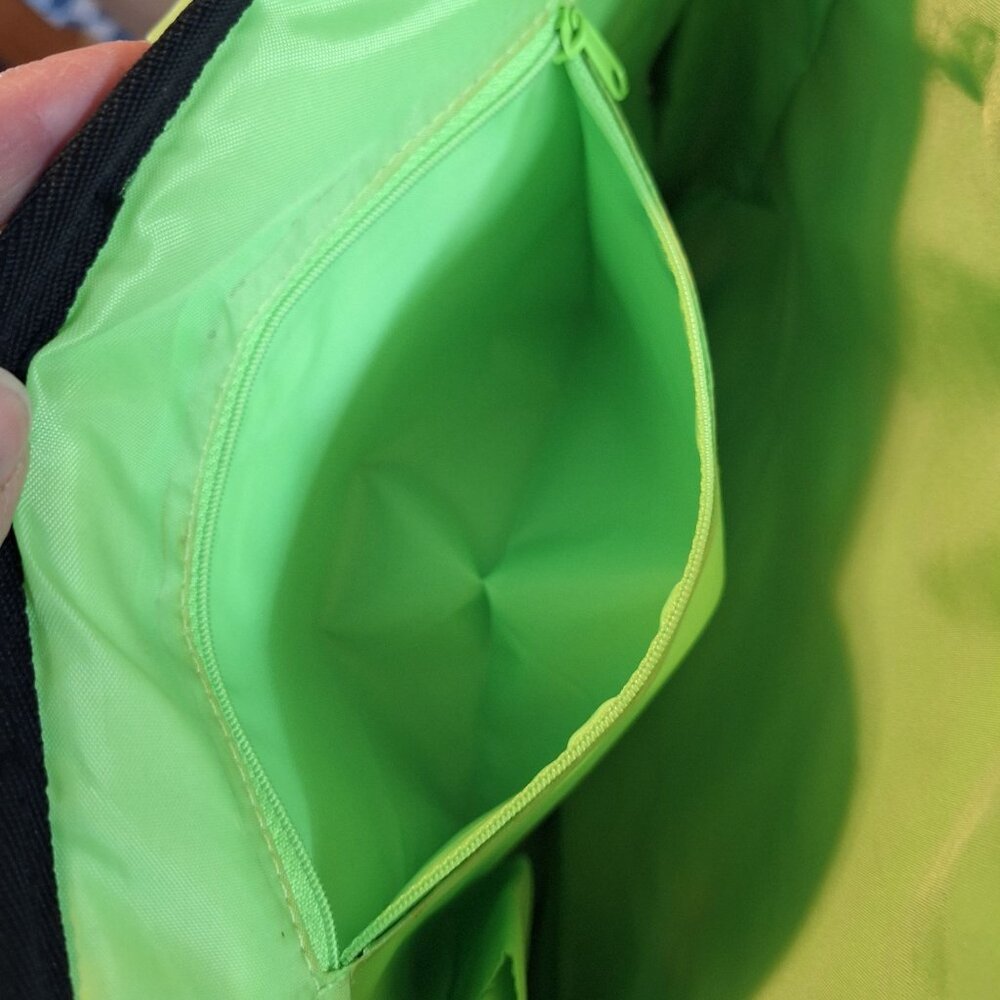 Colorful Crocs Messenger Laptop Bag W Graffiti Art Adjustable Strap Crossbody - Picture 14 of 16